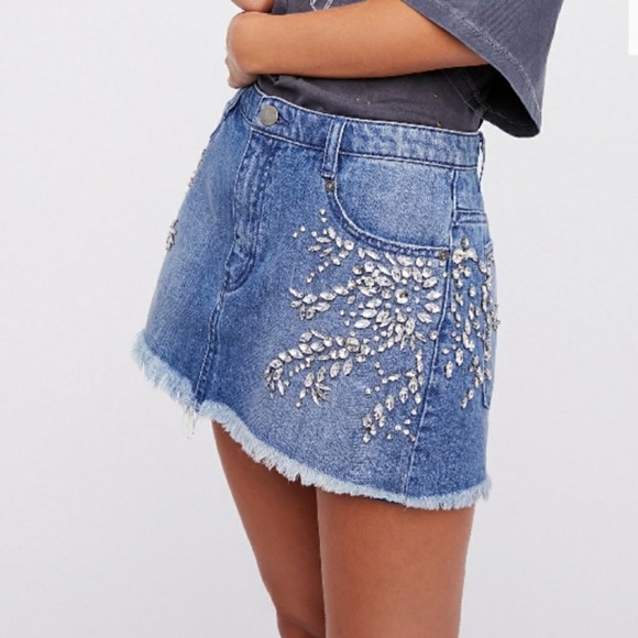 Free People Dresses & Skirts - Free People “Shine Bright Shine Far Mini Skirt”